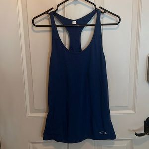 Blue Oakley tank